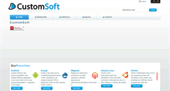 Desktop Screenshot of customsoft.nl